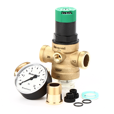 HONEYWELL ventil redukční D06F průhledná jímka 3/4"