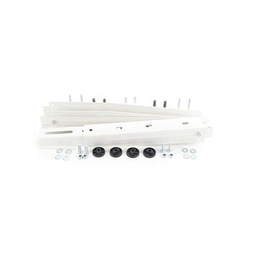 Konzole montovaná  L-520 mm, H - 400 mm / 120kg - bílá