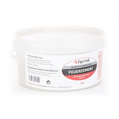 FERMIT ohnivzdorný cement 3 kg