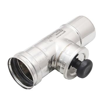 TSPIN80N - t-kus nerezový s víčkem 80mm
