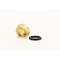 360° fotografie HERMANN brass plug 1/4"