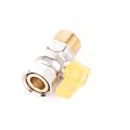 360° fotografie PINTOSSI ball gas faucet - 3/4"