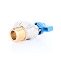 360° fotografie PINTOSSI 3/4" ball corner tap - blue