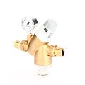 360° fotografie CALEFFI pressure reducing valve with pressure gauge 3/4"
