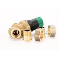 360° fotografie HONEYWELL pressure reducing valve 3/4" with D05FS screw connection
