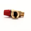 360° fotografie CALEFFI safety valve 1/2" x 3 /4"