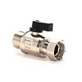 360° fotografie DNK ball valve KRAMER 3/4" -3/4" black